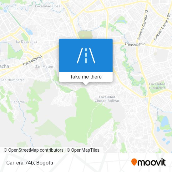 Mapa de Carrera 74b