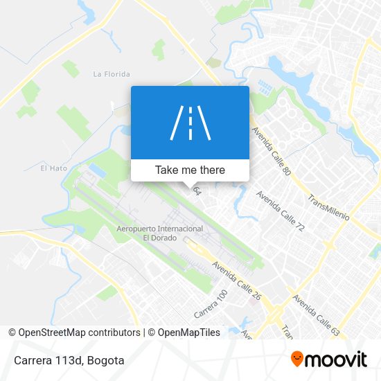 Mapa de Carrera 113d