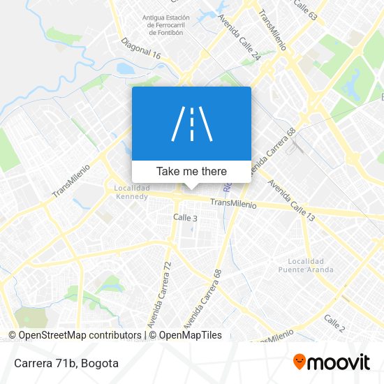 Mapa de Carrera 71b