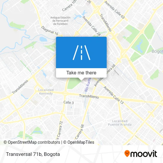Transversal 71b map