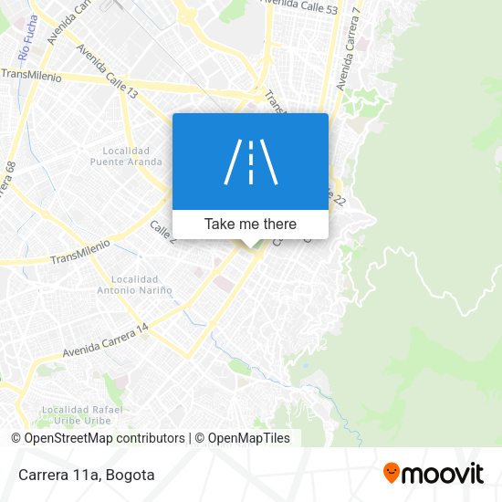 Mapa de Carrera 11a