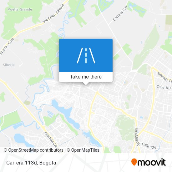 Mapa de Carrera 113d