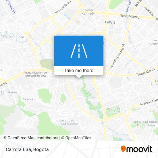 Mapa de Carrera 63a