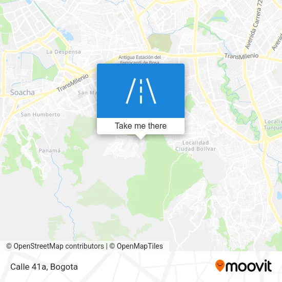 Mapa de Calle 41a