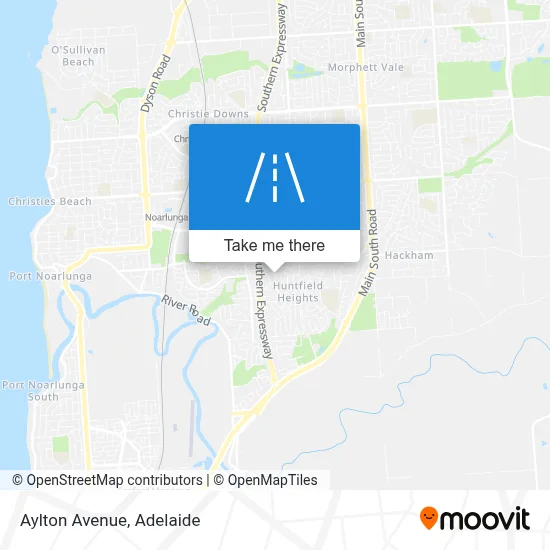 Aylton Avenue map