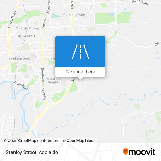 Stanley Street map