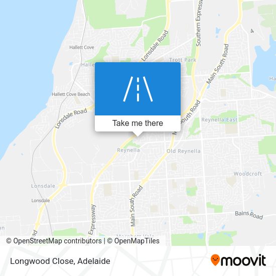 Longwood Close map