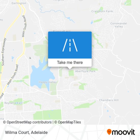 Wilma Court map
