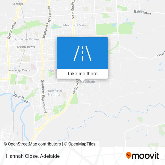Hannah Close map