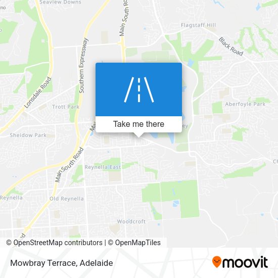 Mowbray Terrace map