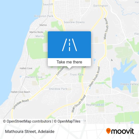 Mathoura Street map
