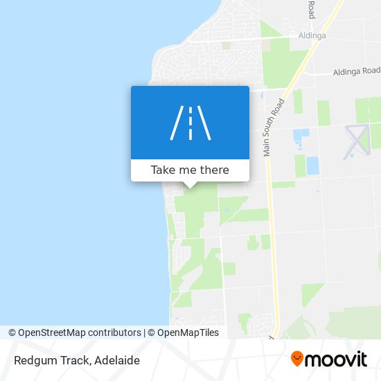 Redgum Track map