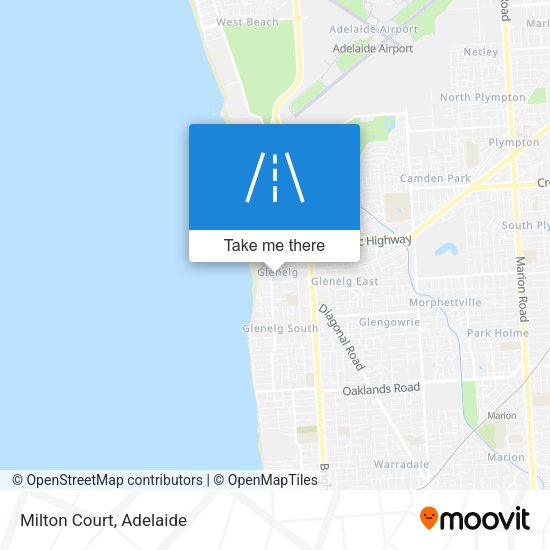 Milton Court map