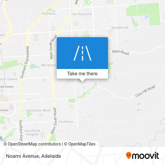 Noami Avenue map