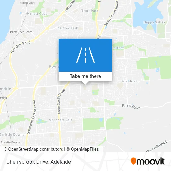 Cherrybrook Drive map