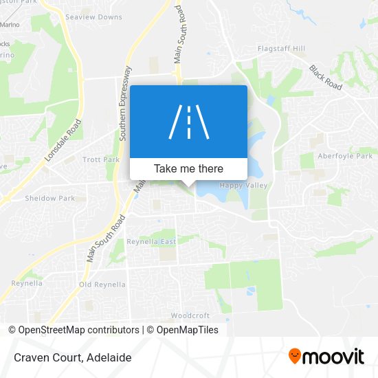 Craven Court map