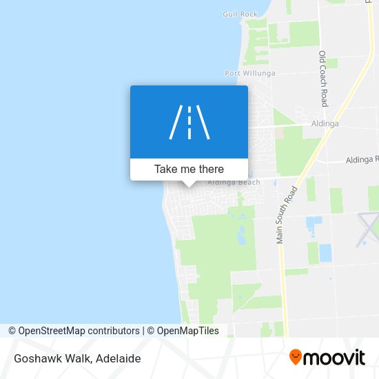 Goshawk Walk map
