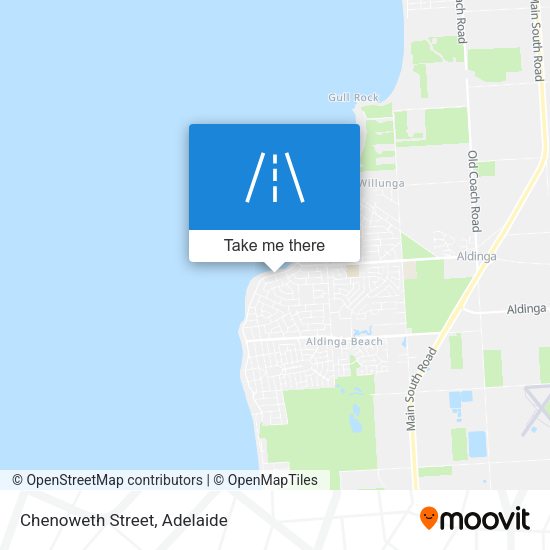 Chenoweth Street map