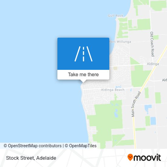 Stock Street map