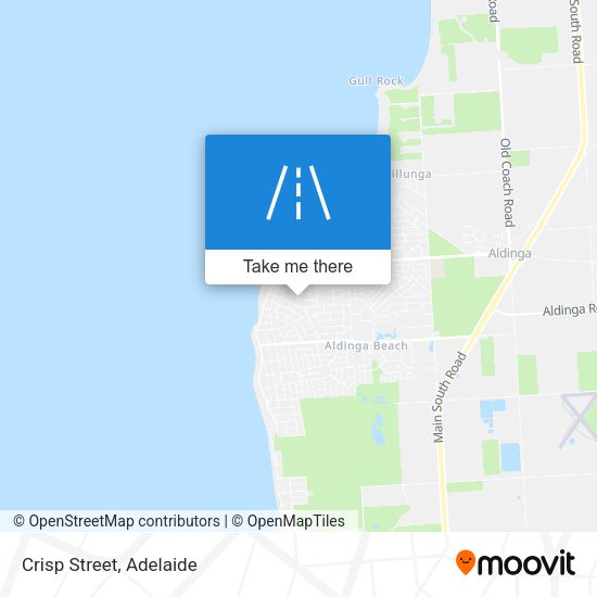 Crisp Street map
