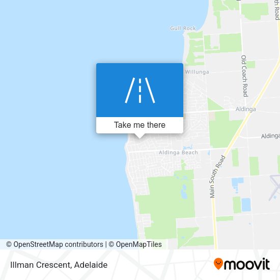 Illman Crescent map