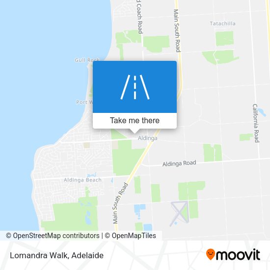 Lomandra Walk map