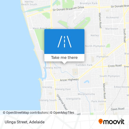 Mapa Ulinga Street