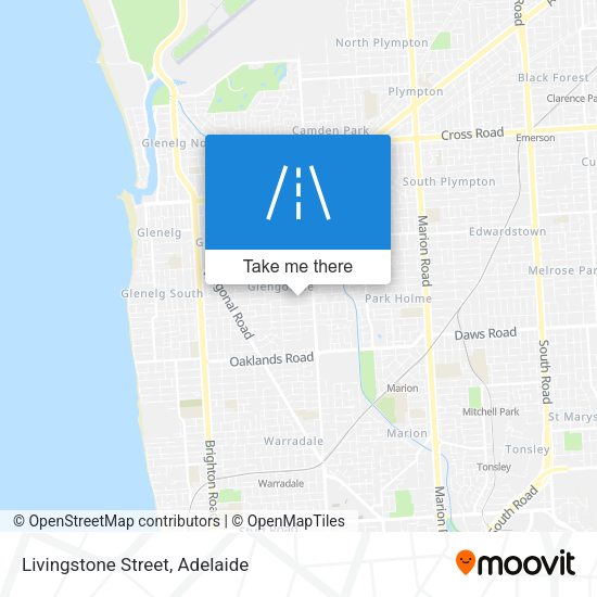 Livingstone Street map