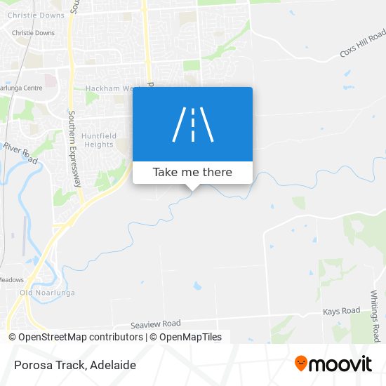 Porosa Track map