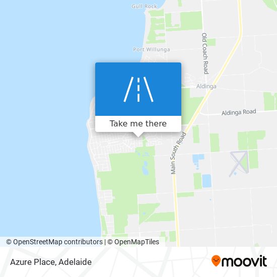 Azure Place map