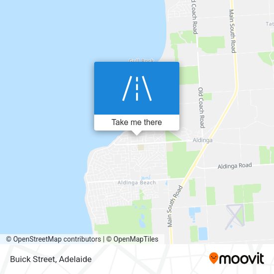Buick Street map