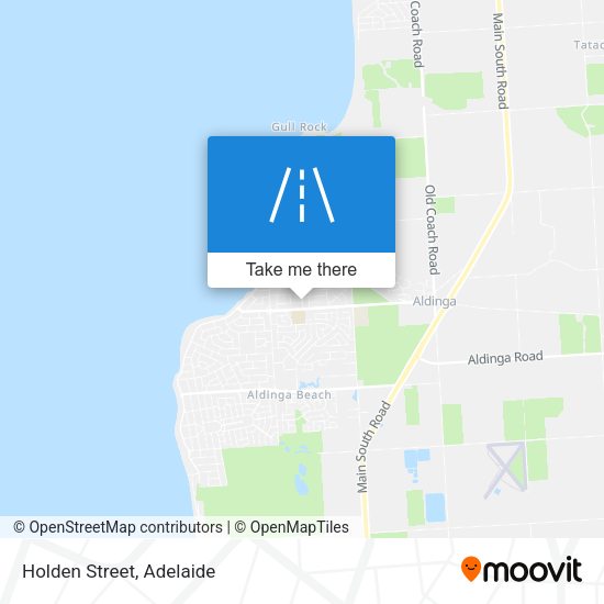 Holden Street map