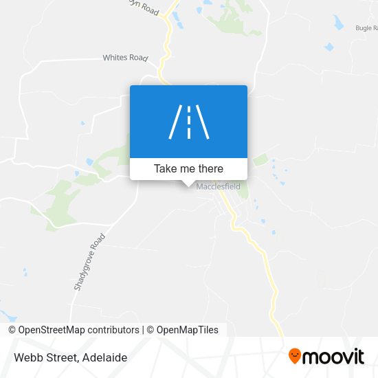 Webb Street map