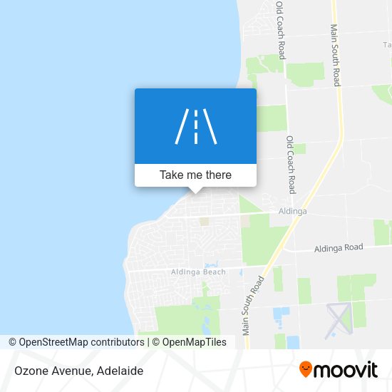 Ozone Avenue map