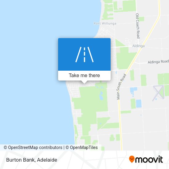 Burton Bank map