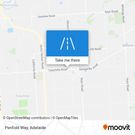 Penfold Way map