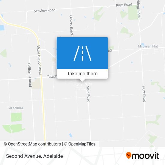 Second Avenue map