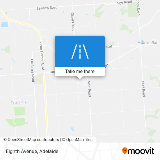 Eighth Avenue map