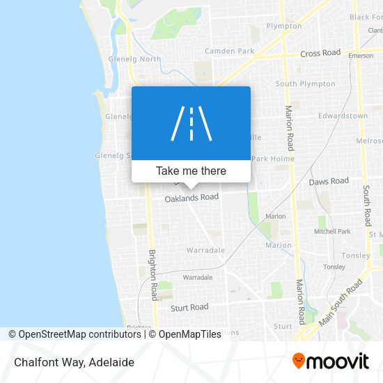 Chalfont Way map