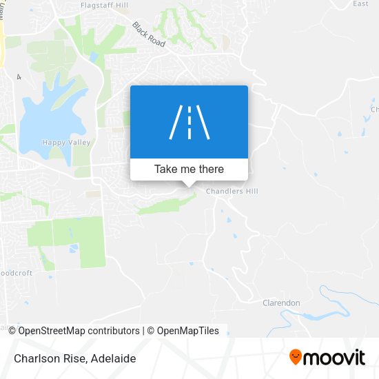 Charlson Rise map