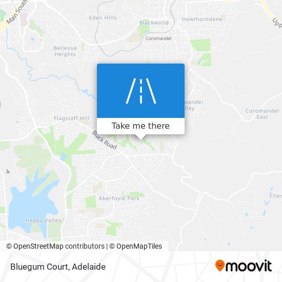 Bluegum Court map