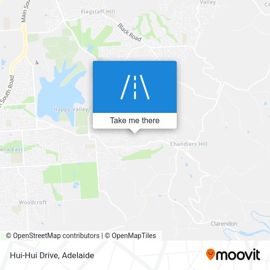 Hui-Hui Drive map