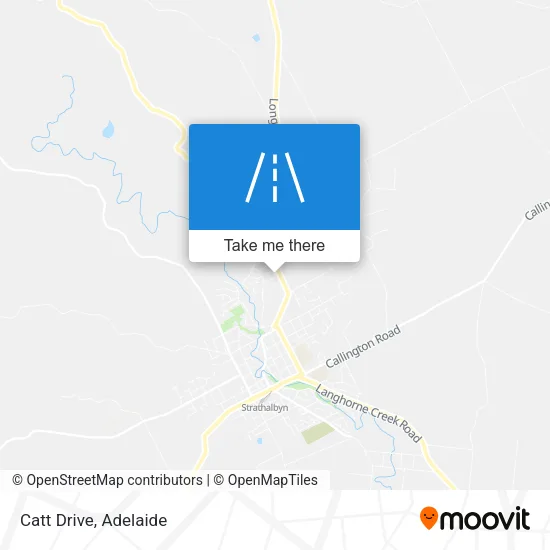 Catt Drive map