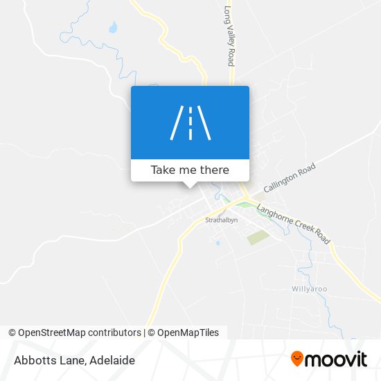 Abbotts Lane map