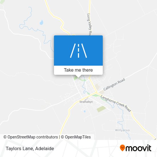 Taylors Lane map