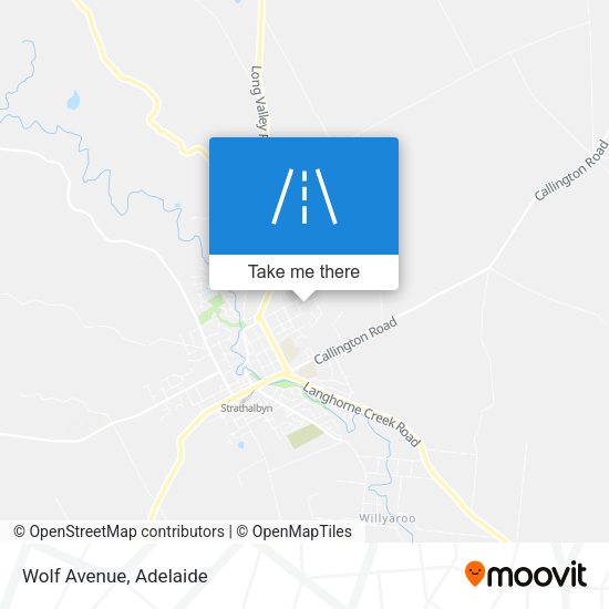 Wolf Avenue map