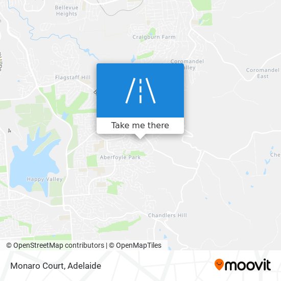 Monaro Court map