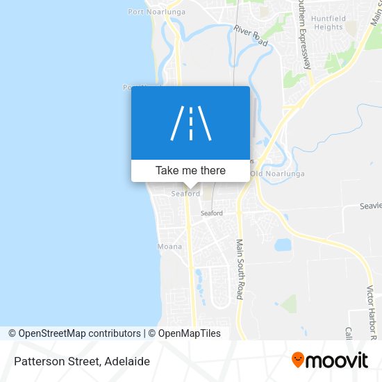 Patterson Street map