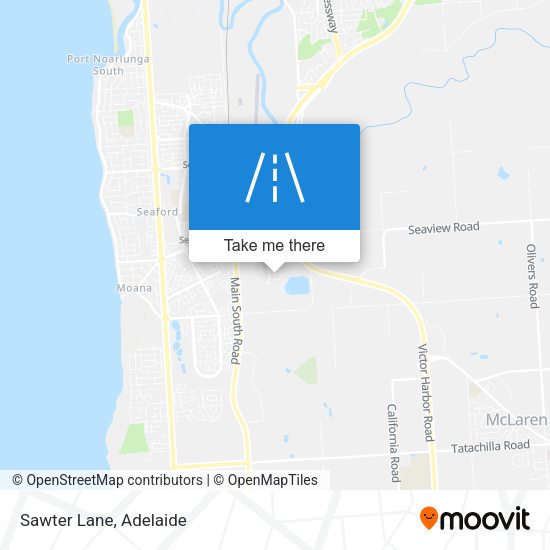 Sawter Lane map
