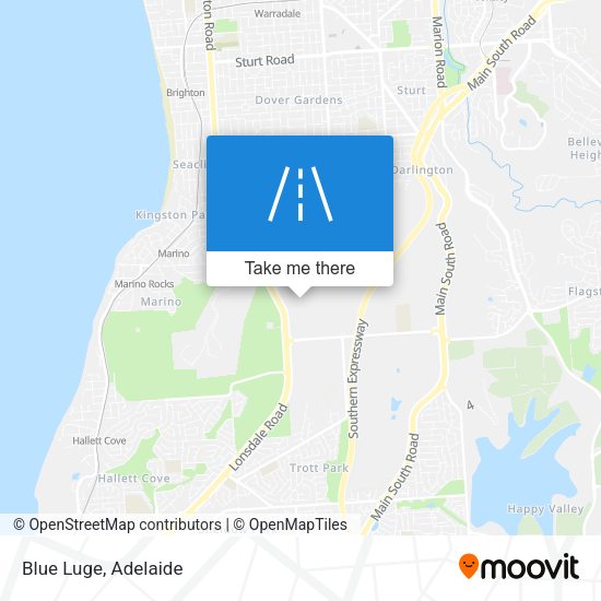 Blue Luge map